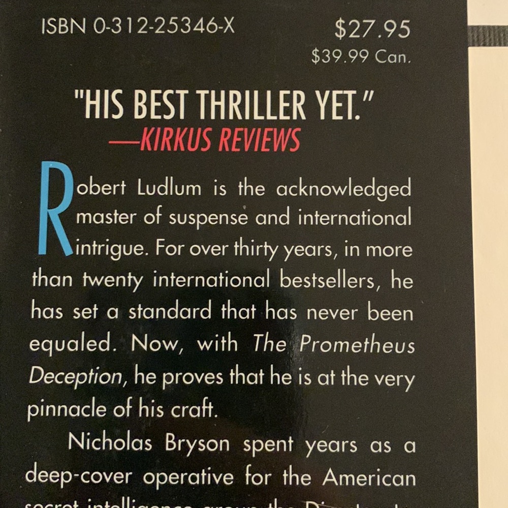 👍2/$26👍 The Prometheus Deception - Picture 6 of 7